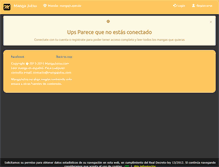 Tablet Screenshot of mangajutsu.com